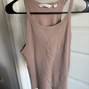 Calvin Klein Jeans Women's Tan Tank Top